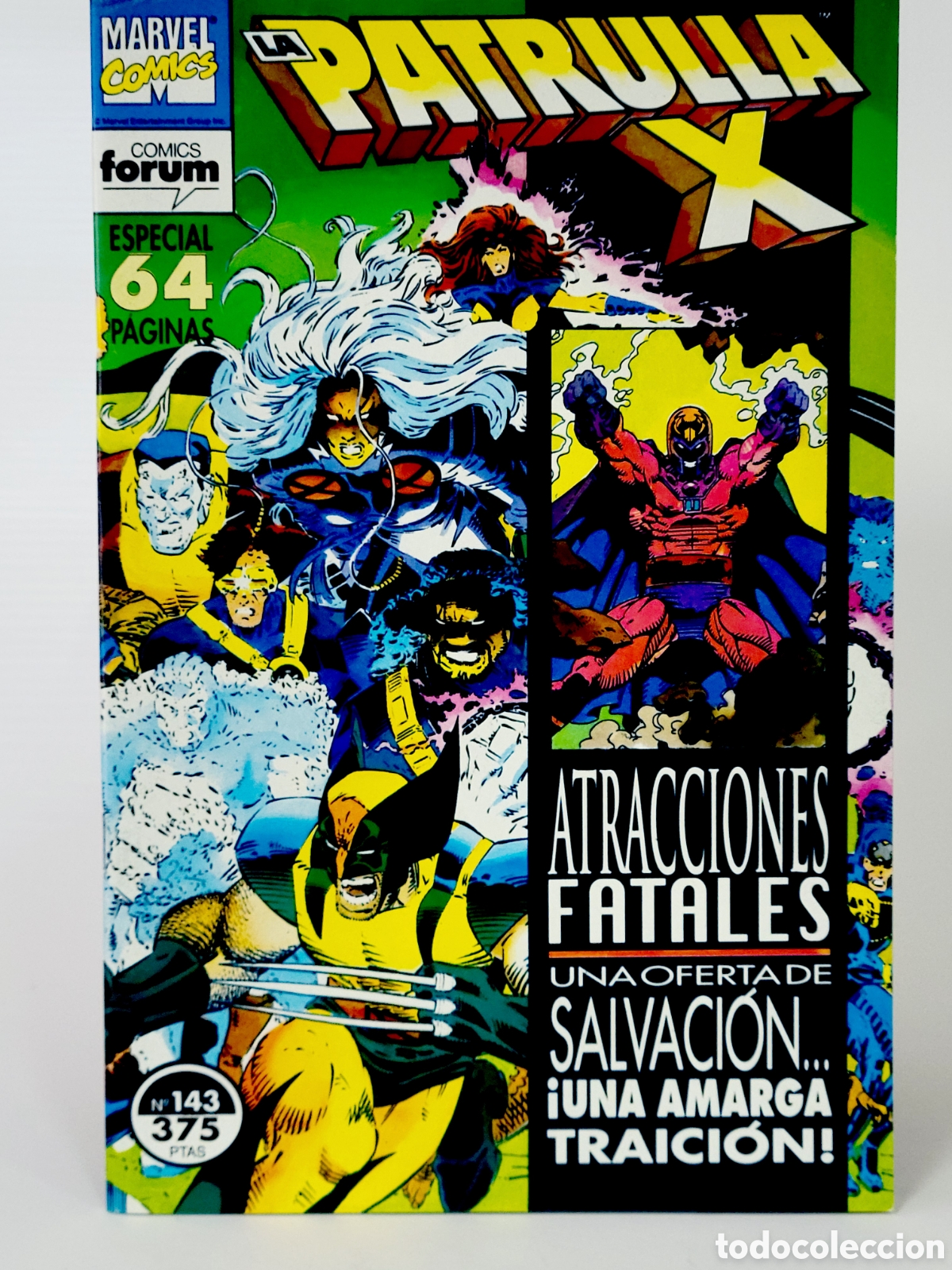 C&oacute;mics: C&Oacute;MIC LA PATRULLA -X 143 VOL.1 FORUM MARVEL GRAPA VOLUMEN CASI EXCELENTE ESTADO