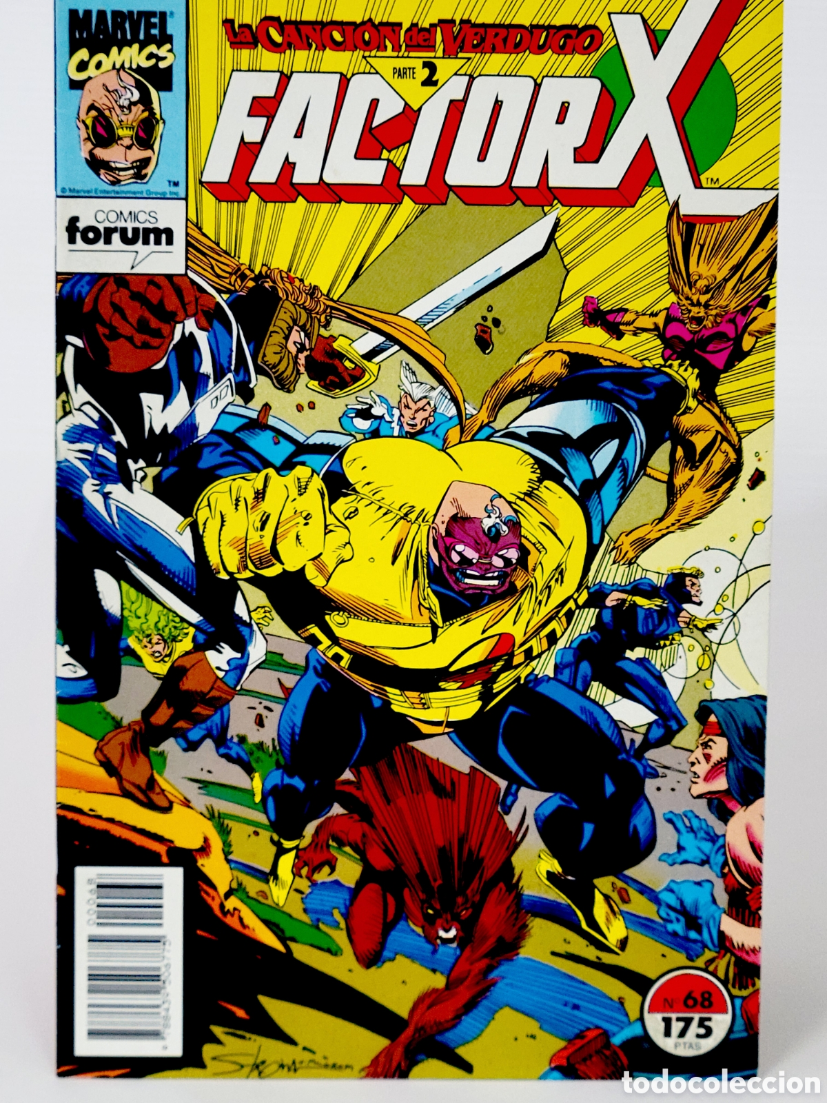 C&oacute;mics: C&Oacute;MIC FACTOR-X 68 LA CANCI&Oacute;N DEL VERDUGO VOL.1 FORUM MARVEL GRAPA VOLUMEN EXCELENTE ESTADO