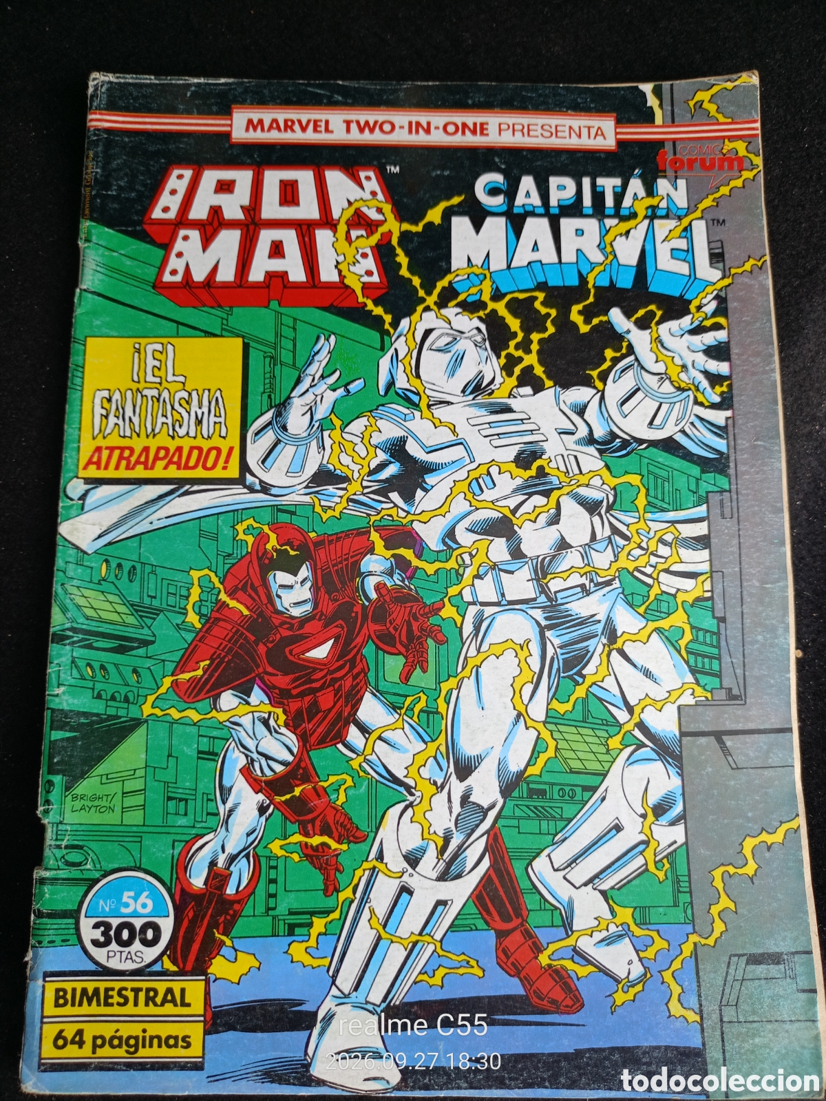 C&oacute;mics: Iron Man Capitan Marvel 56 - Foto 1