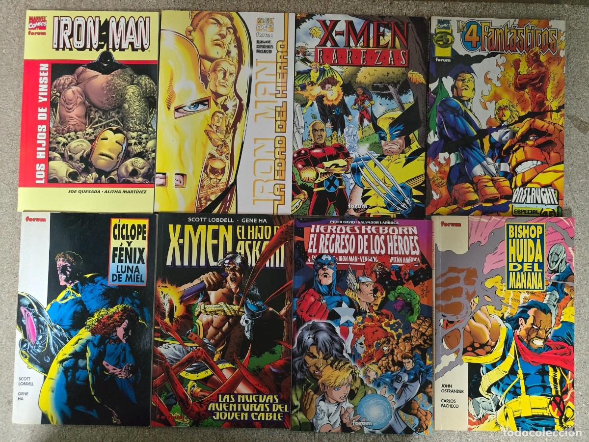 C&oacute;mics: Marvel Comics.Lote 8 Tomos.Forum.Marvel