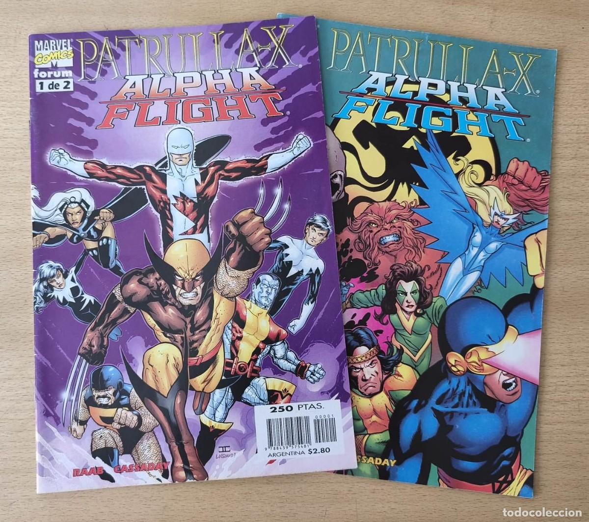 C&oacute;mics: X-MEN / ALPHA FLIGHT - FORUM / COLECCI&Oacute;N COMPLETA