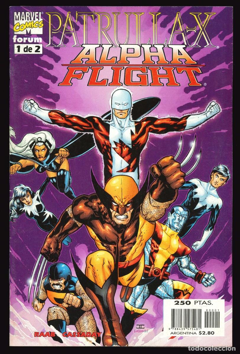 C&oacute;mics: X-MEN / ALPHA FLIGHT - FORUM / COLECCI&Oacute;N COMPLETA - Foto 2