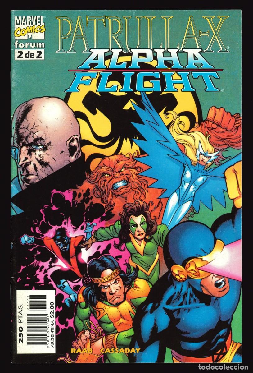 C&oacute;mics: X-MEN / ALPHA FLIGHT - FORUM / COLECCI&Oacute;N COMPLETA - Foto 3