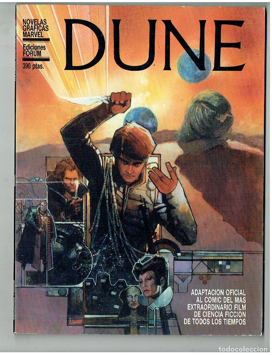 C&oacute;mics: DUNE. STAN LEE. NOVELAS GR&Aacute;FICAS MARVEL. FORUM. 1985.(B/39.3 RUM)