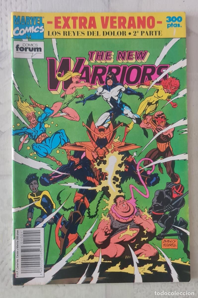 C&oacute;mics: THE NEW WARRIORS EXTRA VERANO 1992 LOS REYES DEL DOLOR. Comics Forum 1992