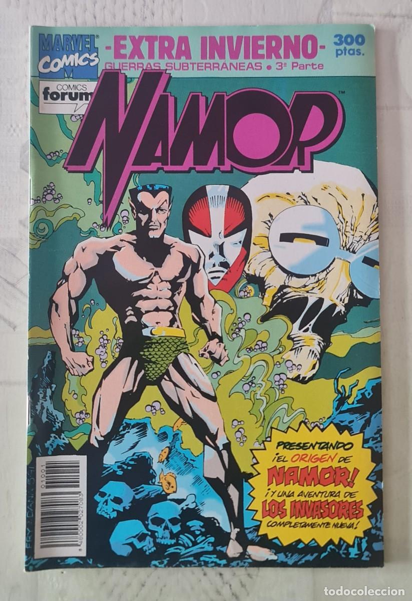 C&oacute;mics: NAMOR EXTRA INVIERNO 1992 GUERRAS SUBTERRANEAS. Comics Forum 1992