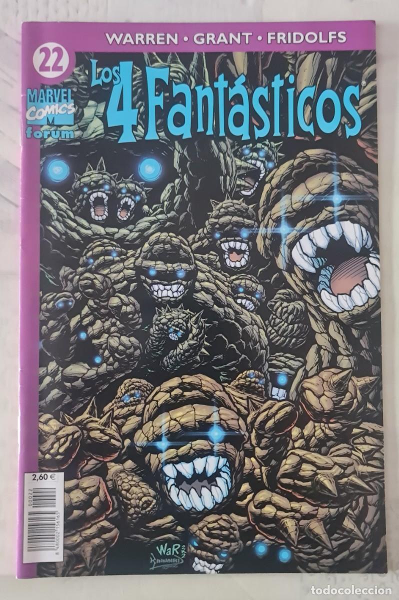 C&oacute;mics: LOS CUATRO FANTASTICOS Vol 4 n&ordm; 22 de 24. Comics Forum 2003.