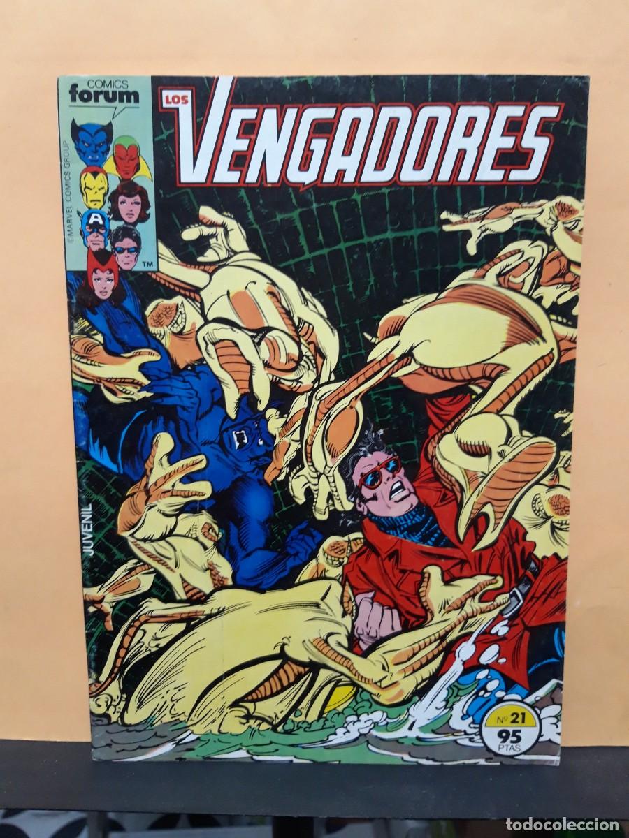 C&oacute;mics: LOS VENGADORES. VOL 1. N&ordm; 21. FORUM - Foto 1