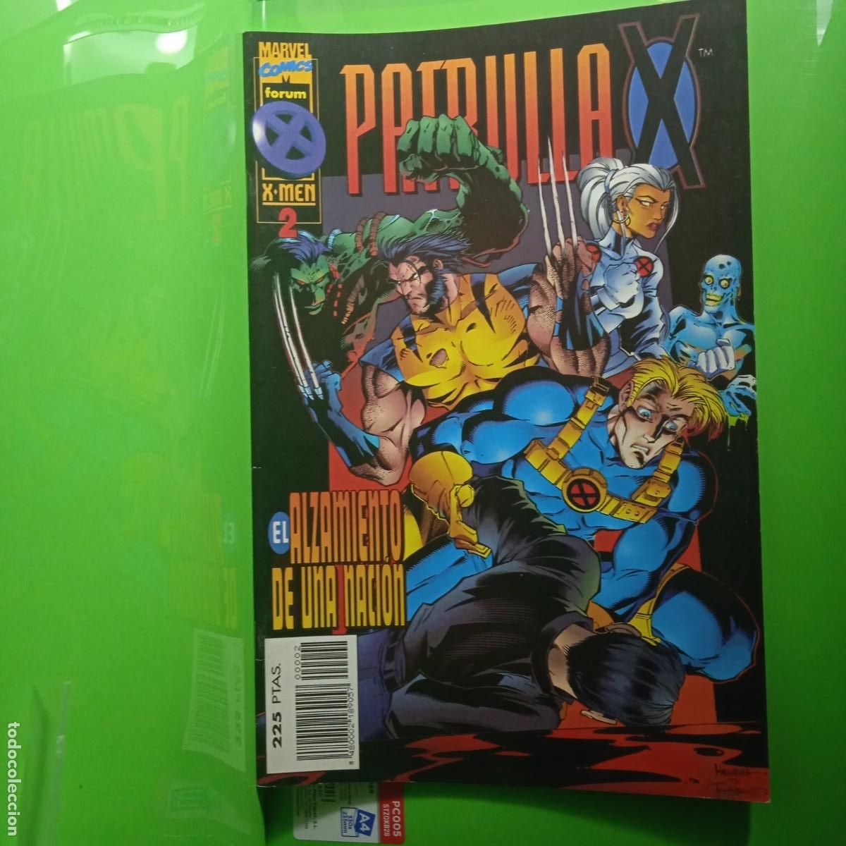 C&oacute;mics: COMIC MARVEL, FORUM X-MEN, PLANETA DE AGOSTINI: VOL II PATRULLA X N&ordm;2 (GRAPA)