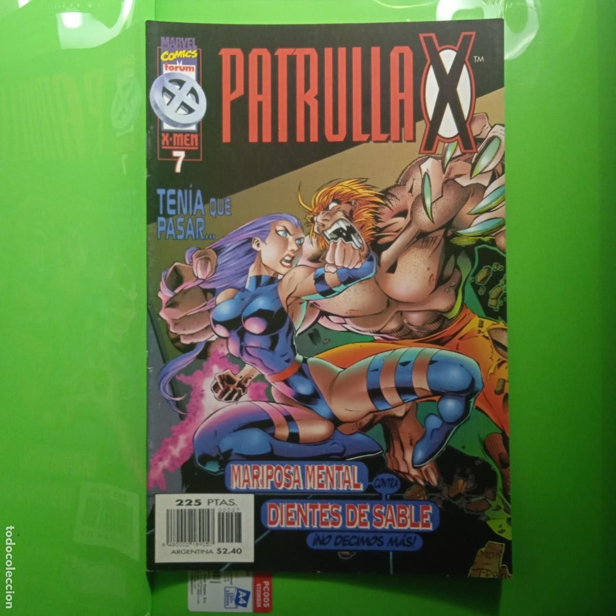 C&oacute;mics: COMIC MARVEL, FORUM X-MEN, VOL II PATRULLA X N&ordm;7 (GRAPA)