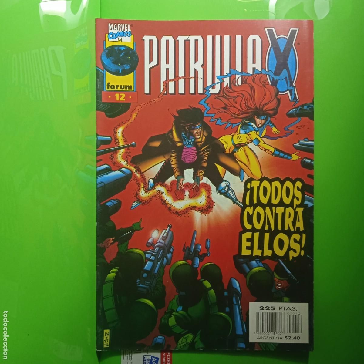 C&oacute;mics: COMIC MARVEL, FORUM X-MEN, VOL II PATRULLA X N&ordm;12 (GRAPA)