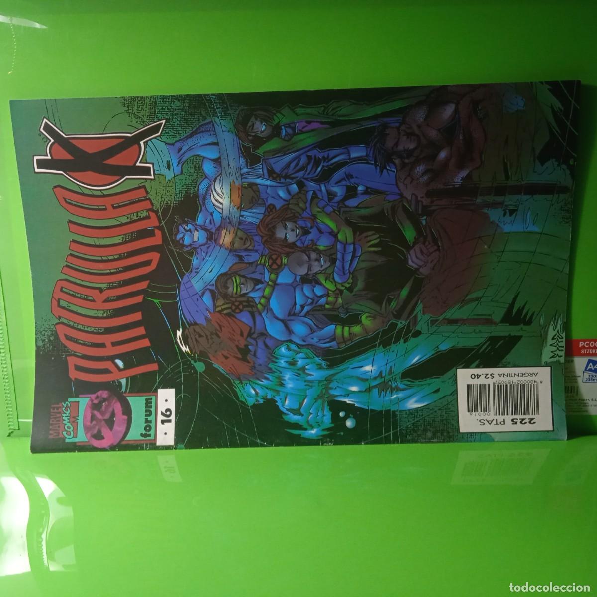 C&oacute;mics: COMIC MARVEL, FORUM X-MEN, PLANETA DE AGOSTINI: VOL II PATRULLA X N&ordm;16 (GRAPA)