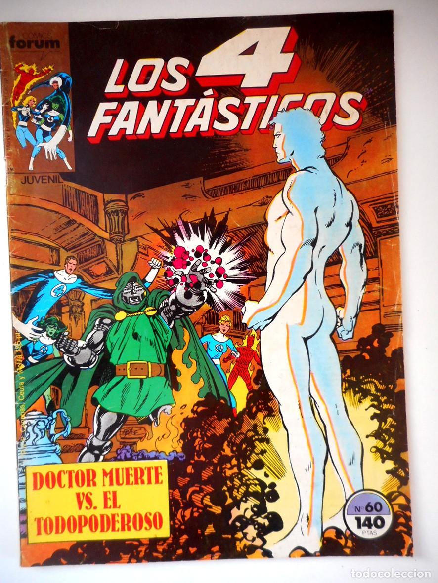 C&oacute;mics: LOS 4 FANT&Aacute;STICOS N&ordm;60 SECRET WARS II (FORUM NOVIEMBRE 1987) JOHN BYRNE