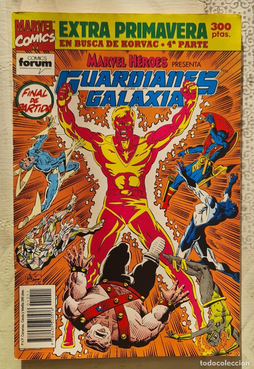 C&oacute;mics: MARVEL HEROES EXTRA PRIMAVERA 1992 GUARDIANES DE LA GALAXIA. EN BUSCA DE KORVAC. Comics Forum 1992