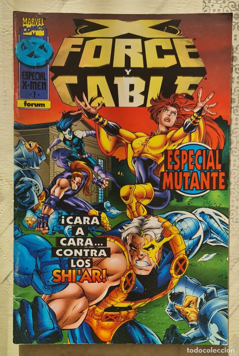 C&oacute;mics: ESPECIAL MUTANTE X-FORCE & CABLE 97. Comics Forum 1997. - Foto 1