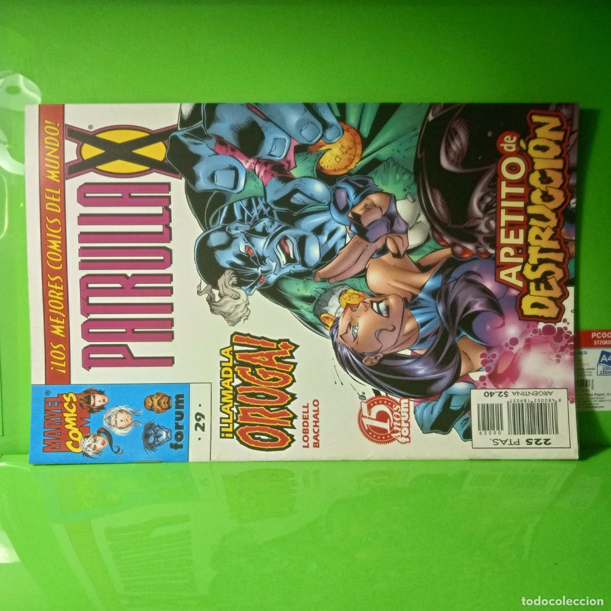 C&oacute;mics: COMIC MARVEL, FORUM X-MEN, VOL II PATRULLA X N&ordm;29 (GRAPA)