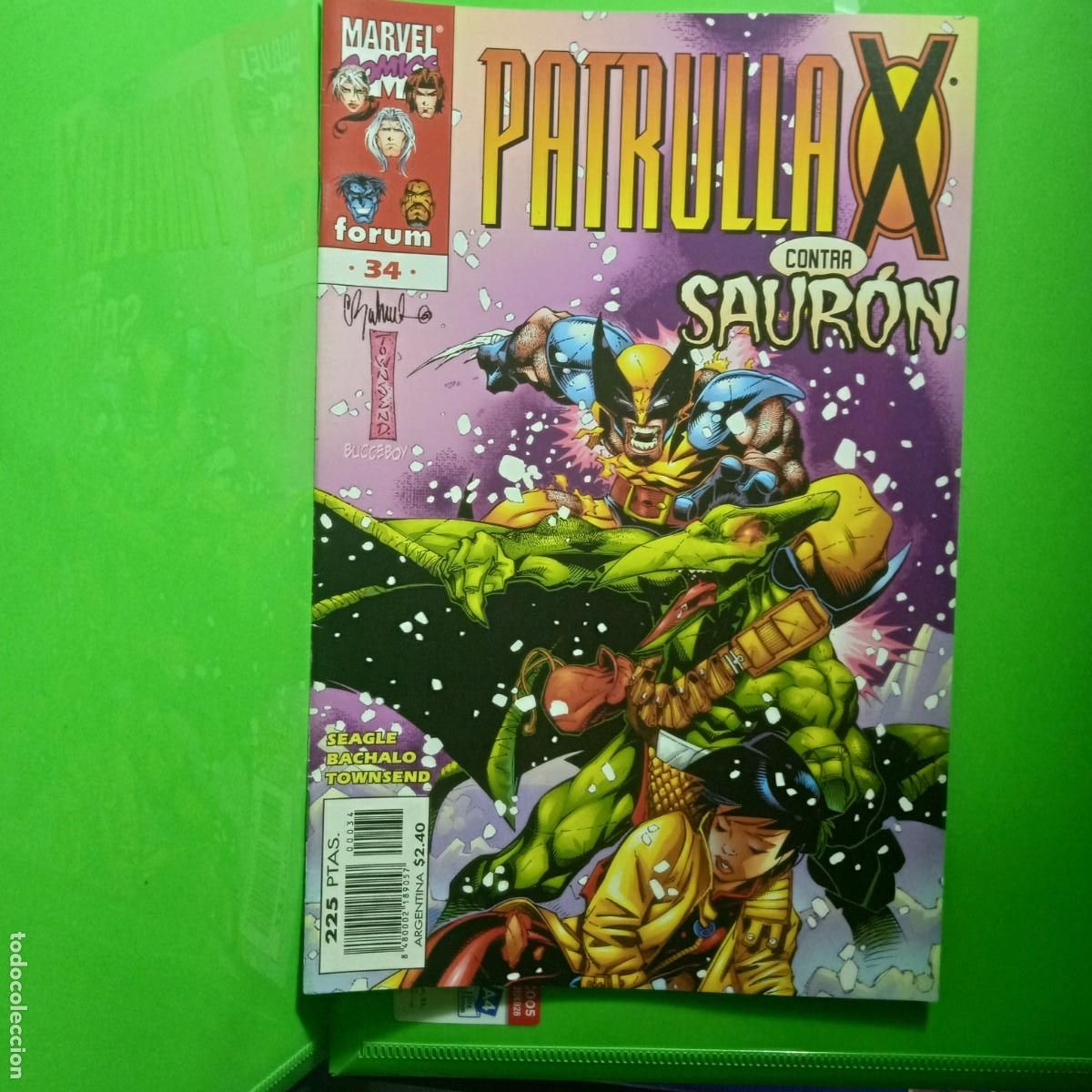C&oacute;mics: COMIC MARVEL, FORUM X-MEN, VOL II PATRULLA X N&ordm;34 (GRAPA)