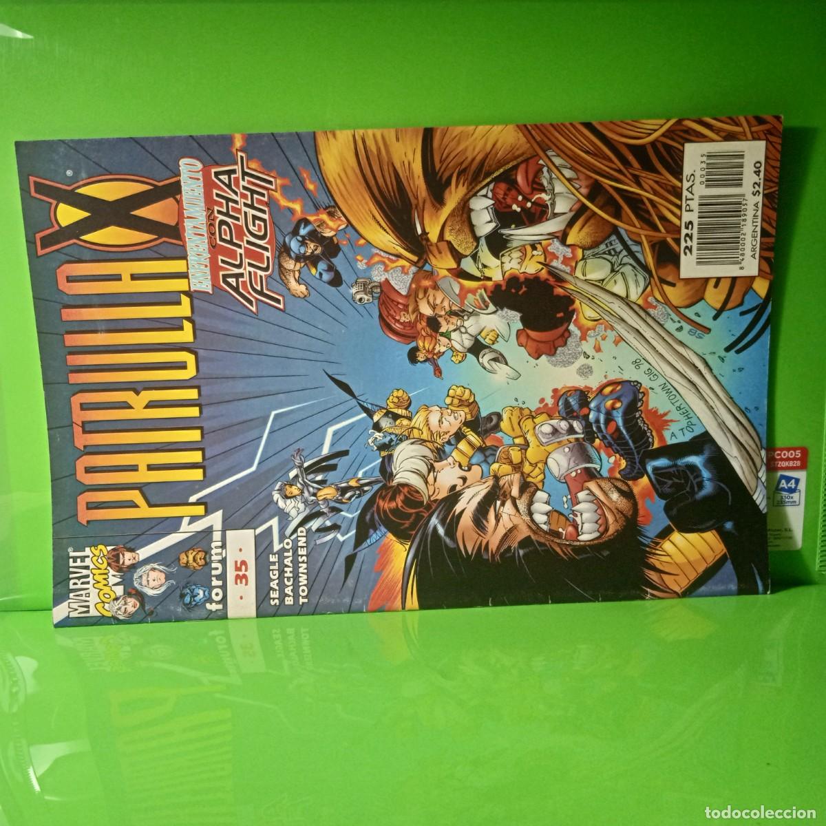 C&oacute;mics: COMIC MARVEL, FORUM X-MEN, VOL II PATRULLA X N&ordm;35 (GRAPA)