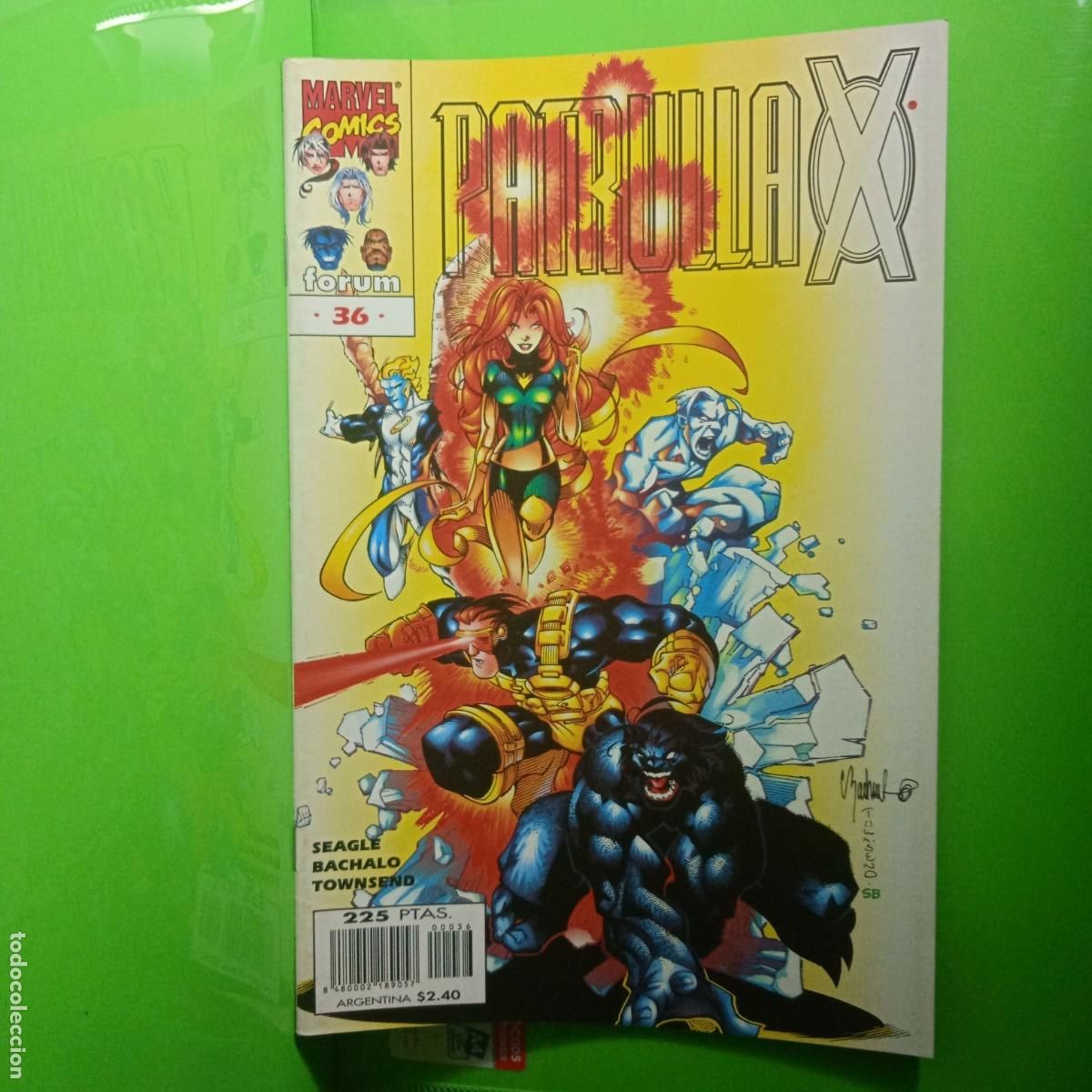 C&oacute;mics: COMIC MARVEL, FORUM X-MEN, VOL II PATRULLA X N&ordm;36 (GRAPA)