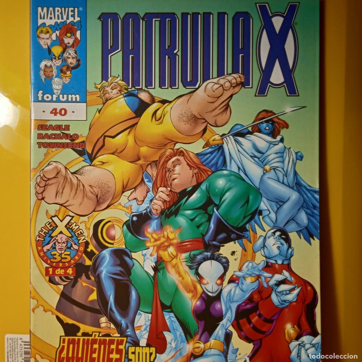 C&oacute;mics: COMIC MARVEL, FORUM X-MEN, VOL II PATRULLA X N&ordm;40 (GRAPA)