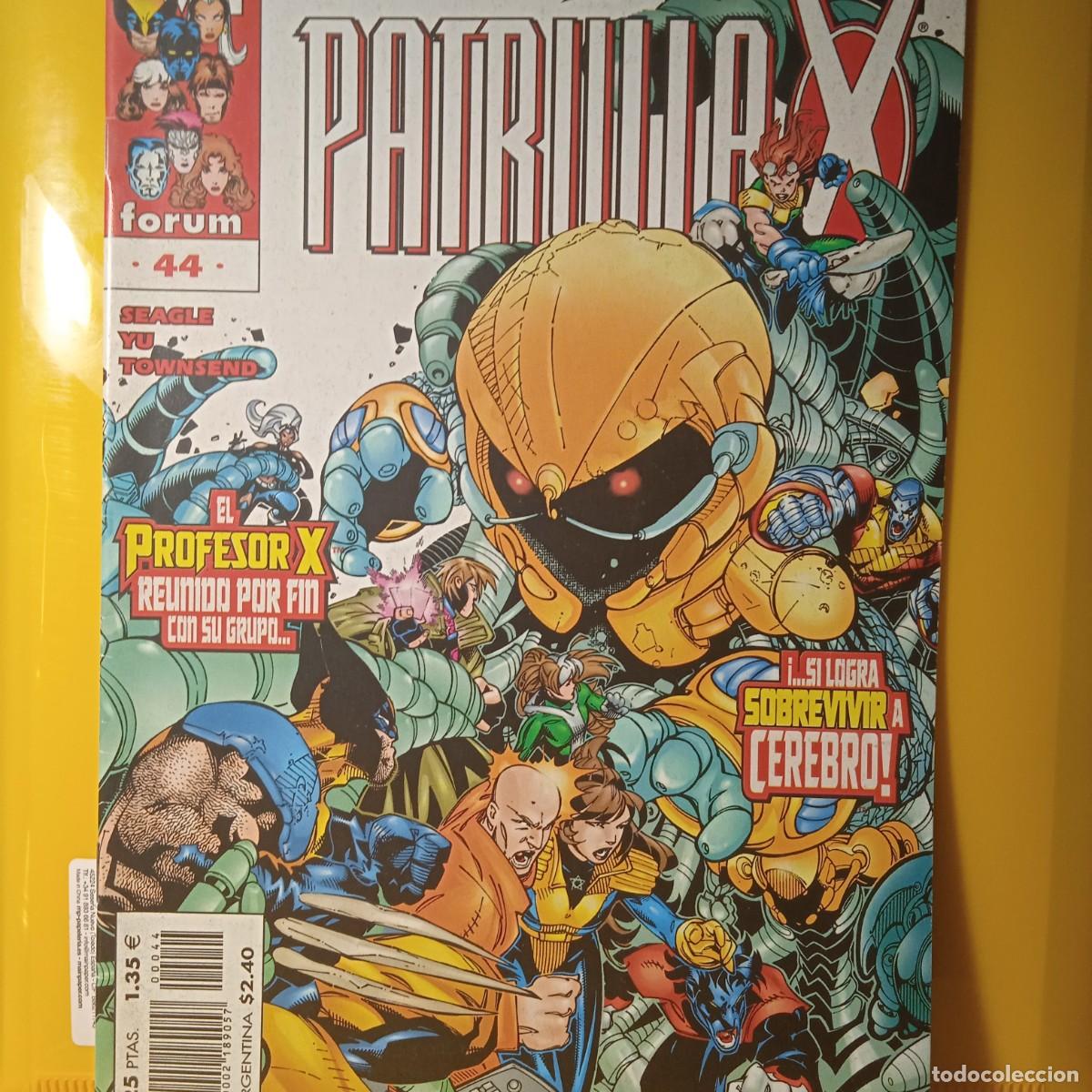 C&oacute;mics: COMIC MARVEL, FORUM X-MEN, VOL II PATRULLA X N&ordm;44 (GRAPA)
