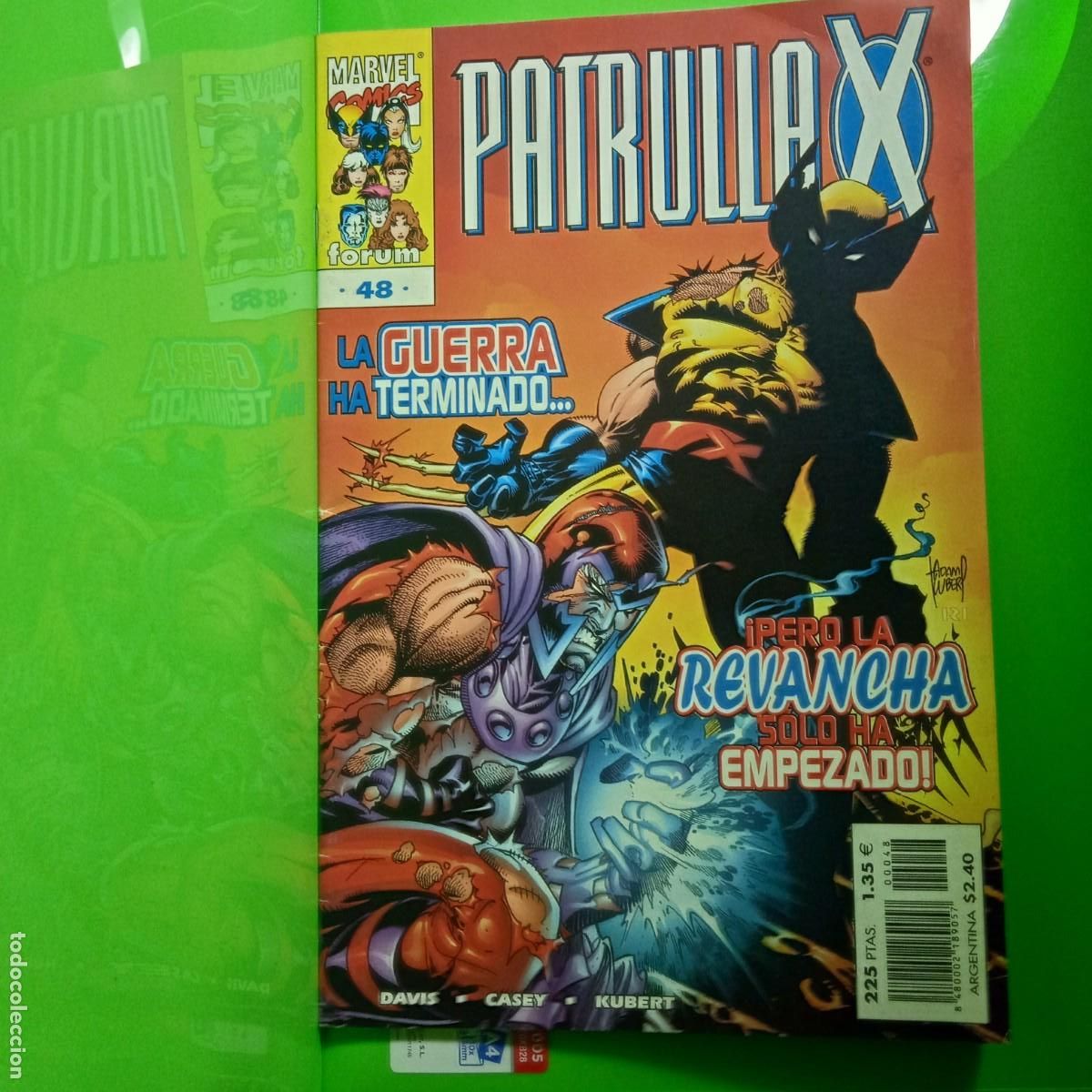 C&oacute;mics: COMIC MARVEL, FORUM X-MEN, VOL II PATRULLA X N&ordm;48 (GRAPA)
