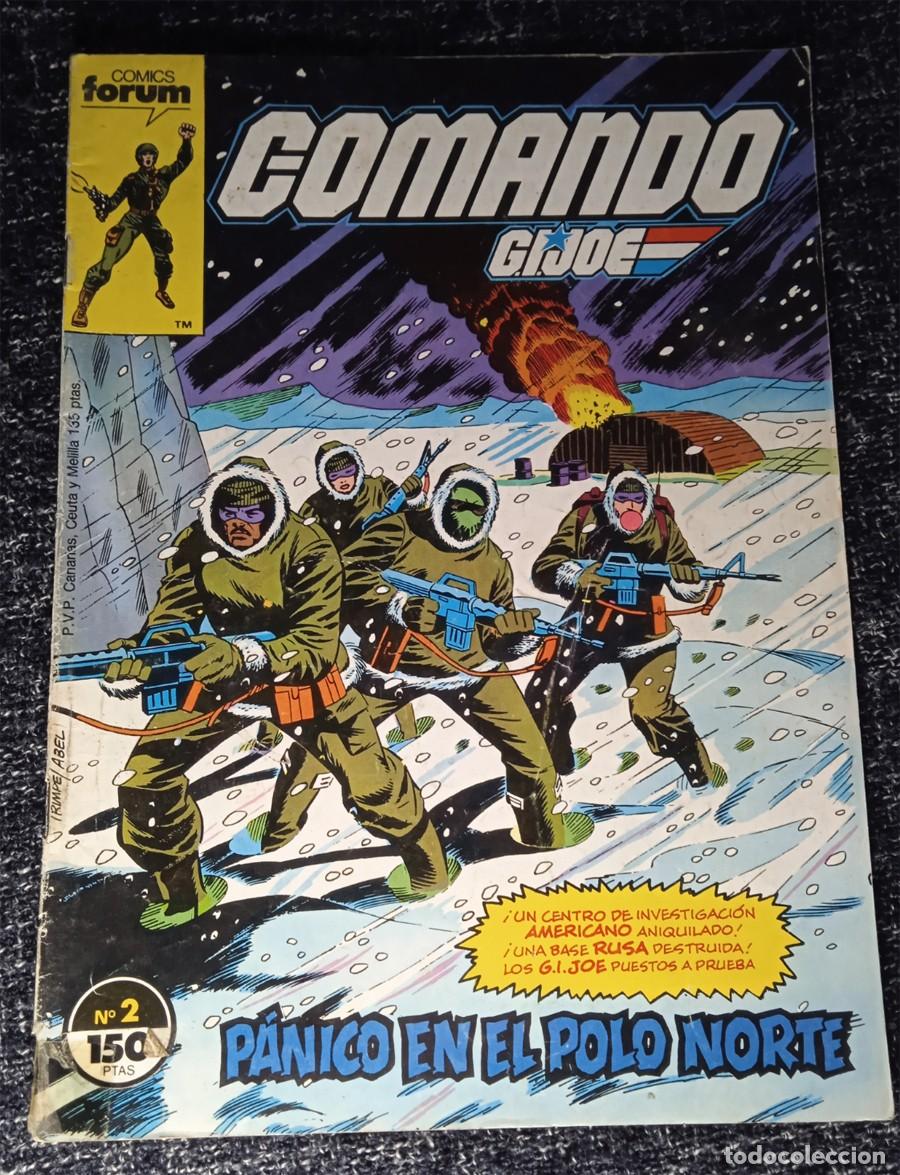 C&oacute;mics: COMANDO G.I.JOE N&ordm; 2 P&Aacute;NICO EN EL POLO NORTE. COMIC FORUM. GIJOE GI JOE G.I. JOE
