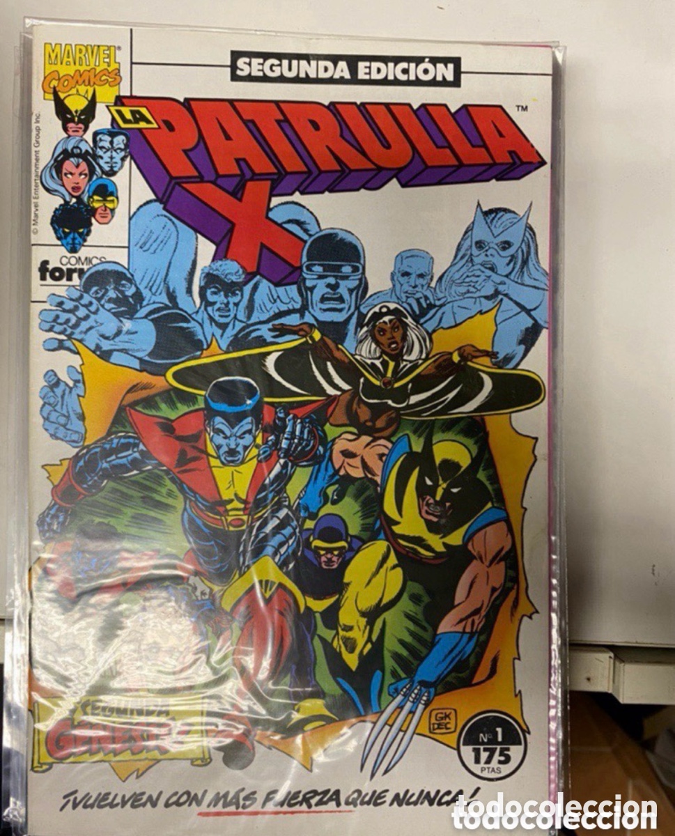 Comics: La Patrulla-X segunda edici&oacute;n -Forum 42 n&uacute;meros. Estado excelente