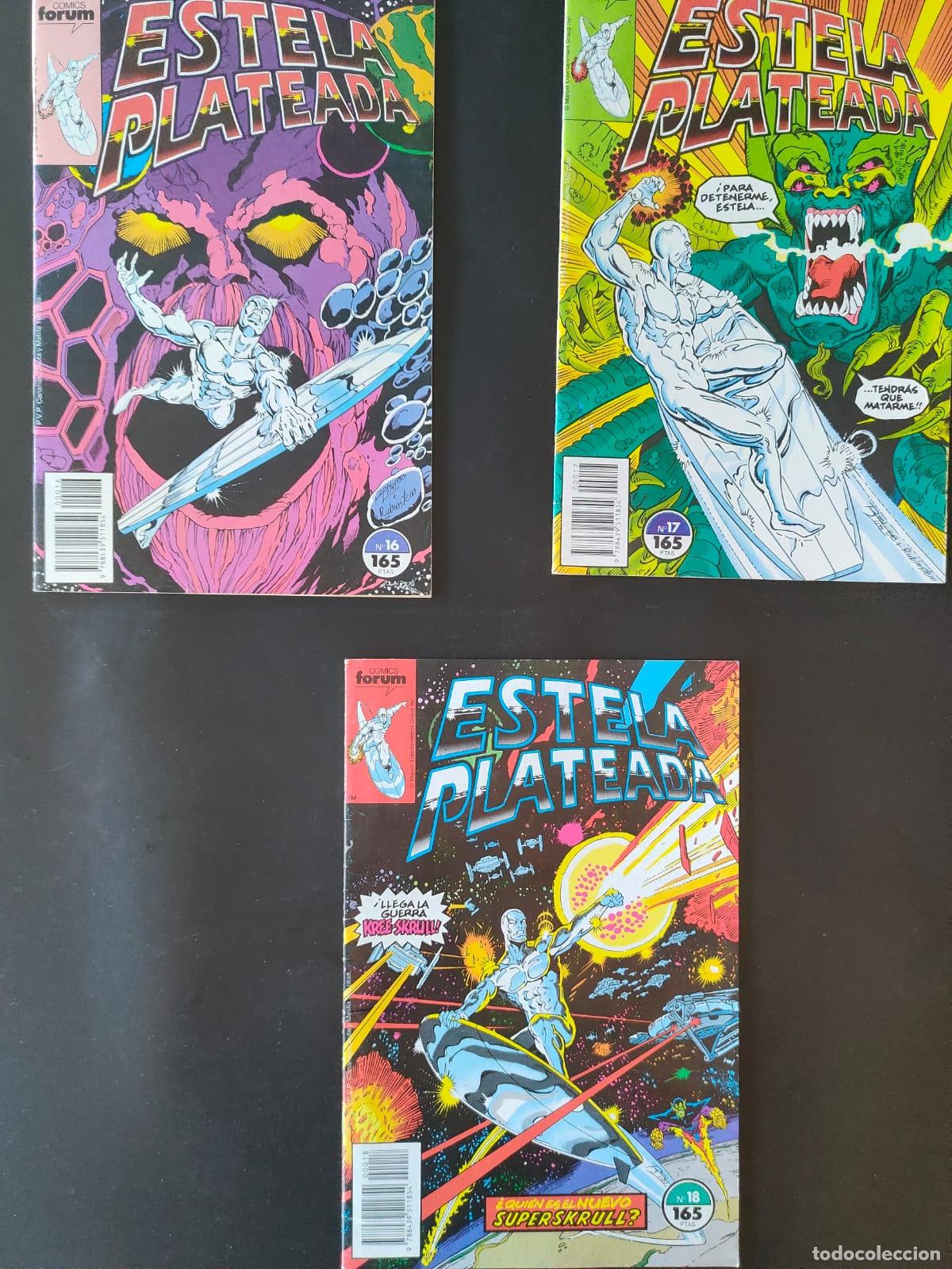C&oacute;mics: ESTELA PLATEADA NUMEROS 16,17,18