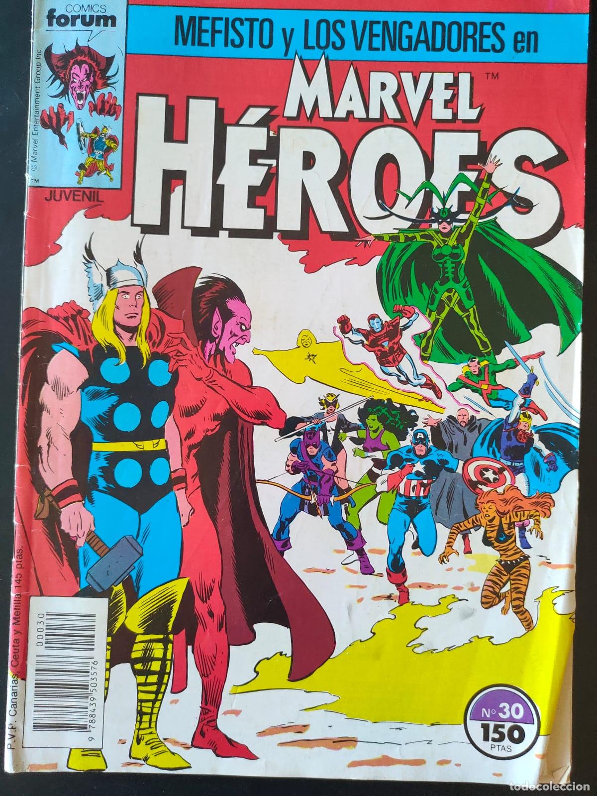 C&oacute;mics: MARVEL HEROES NUMERO 30 - Foto 1