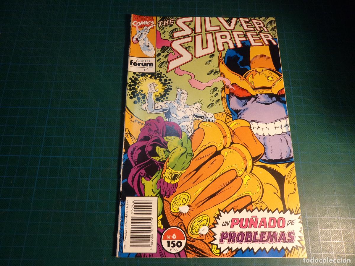C&oacute;mics: The Silver Surfer. N&ordm; 6. Forum. Procede de retapado. (Ref. 21-B).