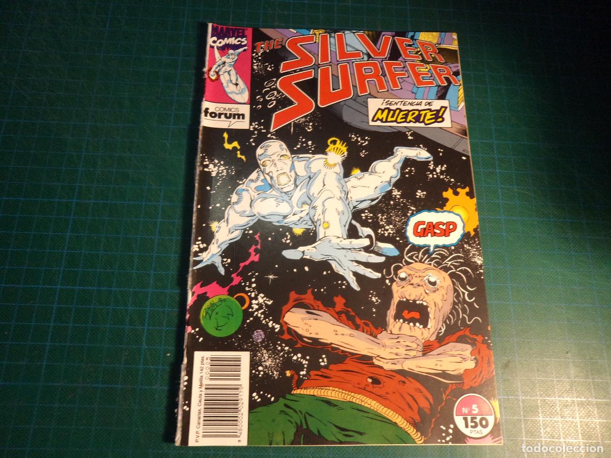 C&oacute;mics: The Silver Surfer. N&ordm; 5. Forum. Procede de retapado. (Ref. 21-B). - Foto 1