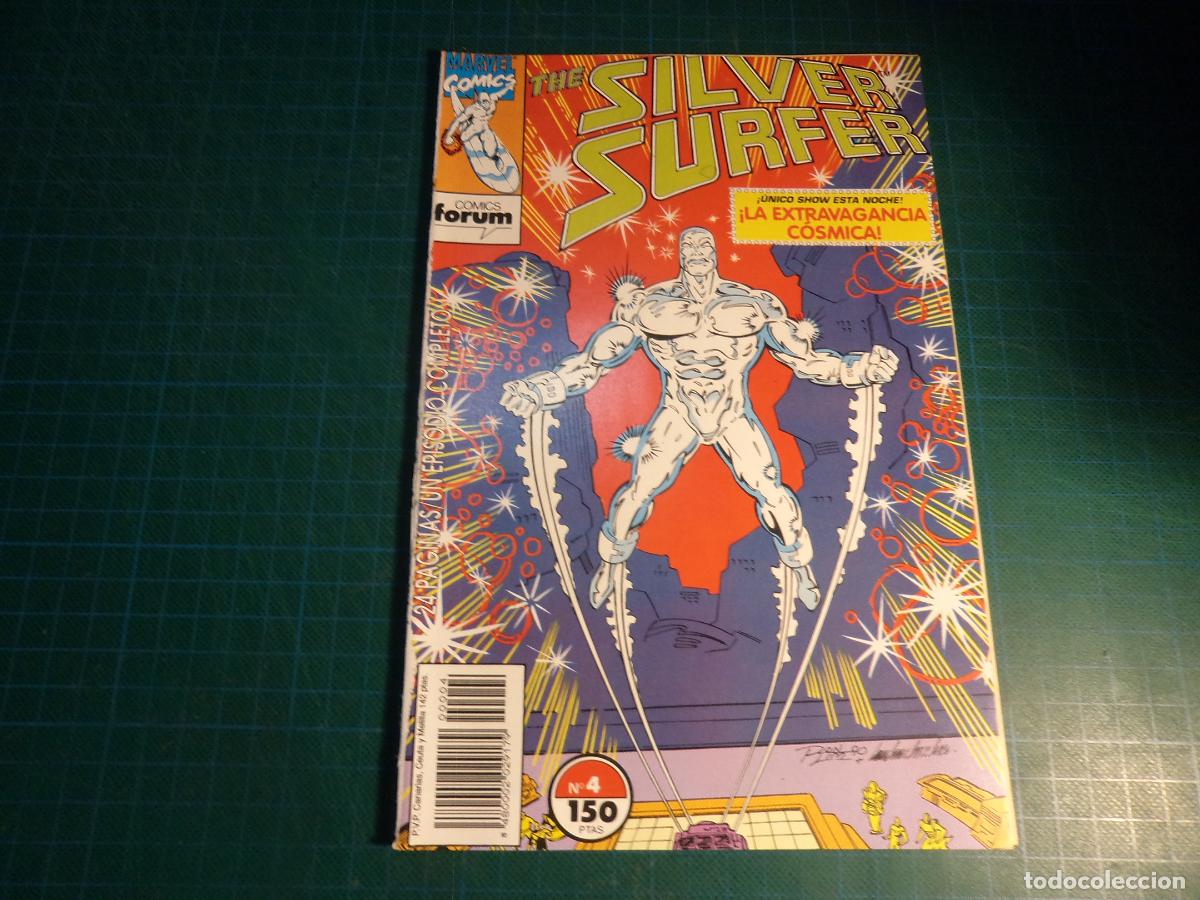 C&oacute;mics: The Silver Surfer. N&ordm; 4. Forum. Procede de retapado. (Ref. 21-B). - Foto 1