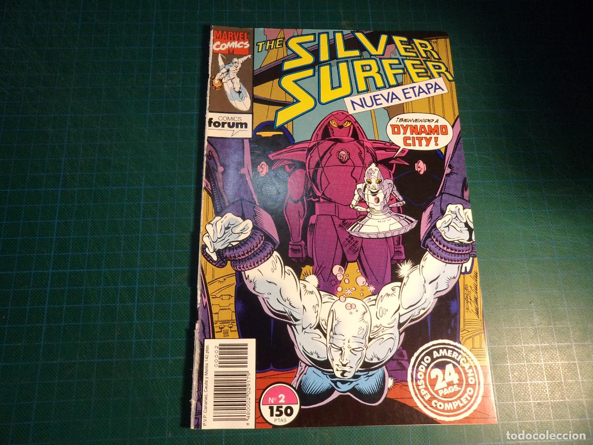 C&oacute;mics: The Silver Surfer. N&ordm; 2. Forum. Procede de retapado. (Ref. 21-B). - Foto 1