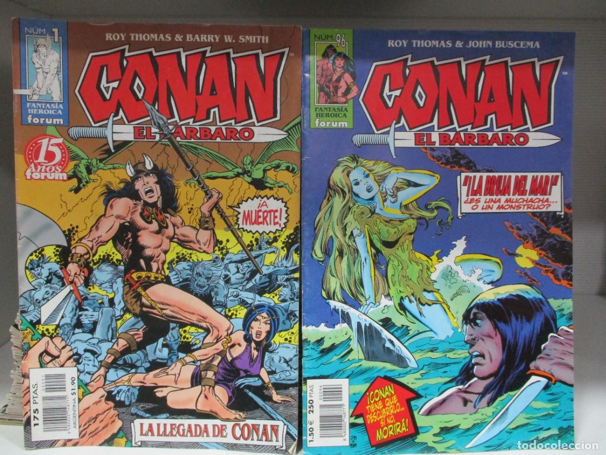 Comics: COLECCION CONAN EL BARBARO - SEGUNDA EDICION DEL 1 AL 96 - MUY BUEN ESTADO