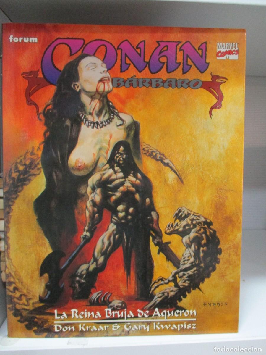 Fumetti: COLECCION CONAN EL BARBARO NOVELA GRAFICA - 10 TOMOS PRESTIGE - FORUM / MARVEL