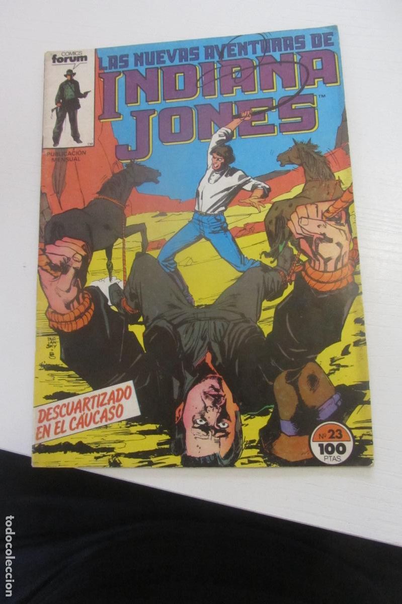 C&oacute;mics: INDIANA JONES.NUEVAS AVENTURAS N&ordm; 23. FORUM arx227