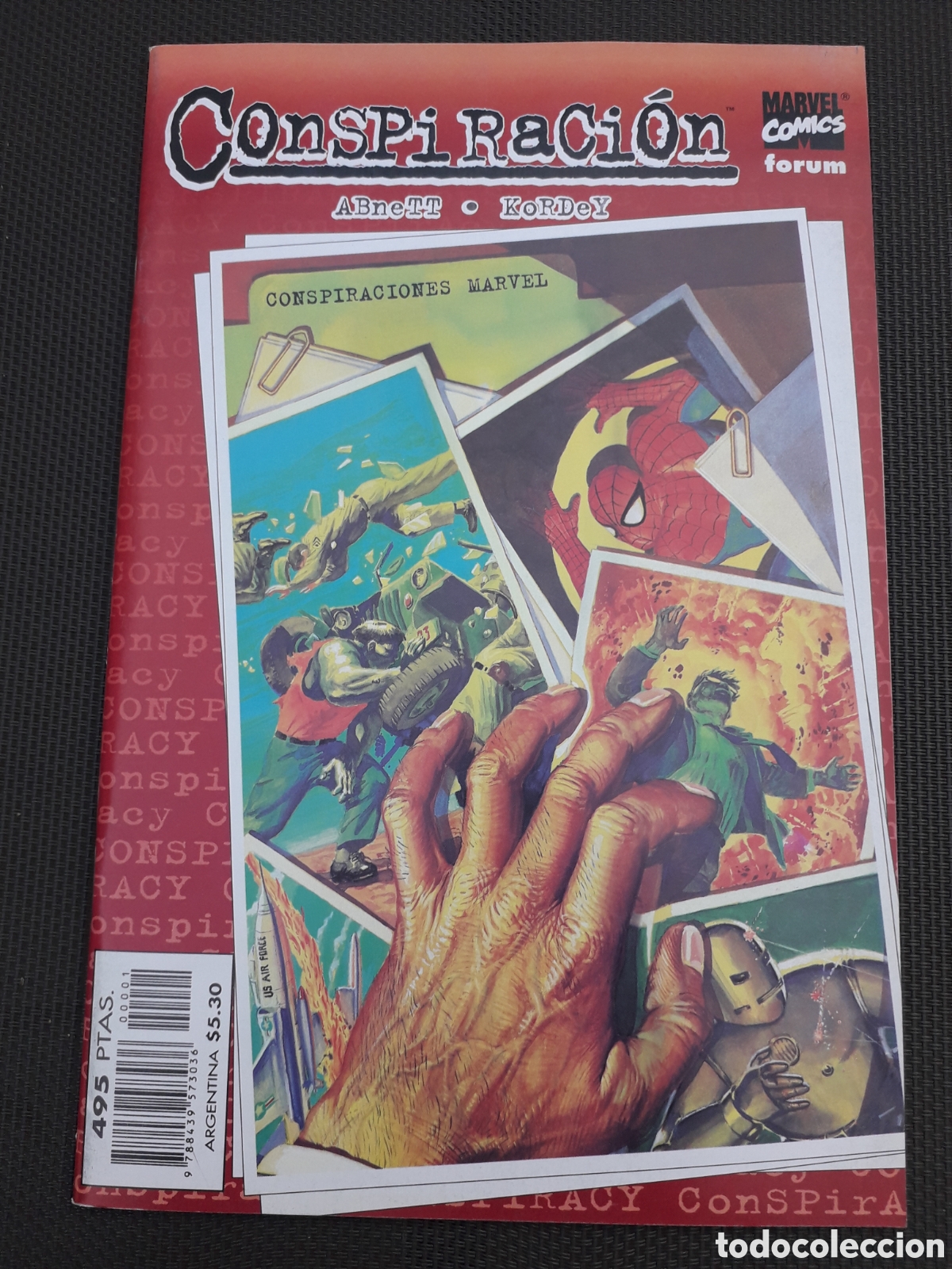 C&oacute;mics: CONSPIRACI&Oacute;N. N&Uacute;MERO &Uacute;NICO. EXCELENTE ESTADO