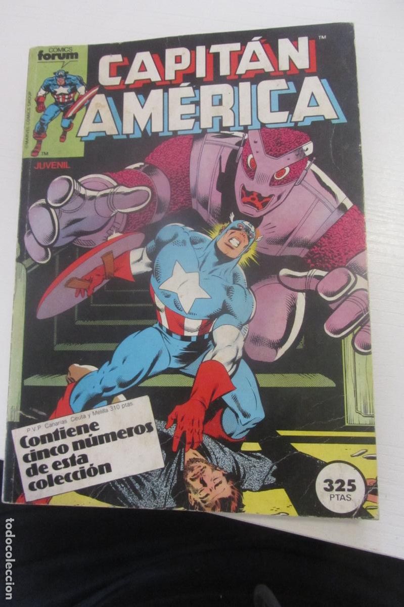 Comics: CAPIT&Aacute;N AM&Eacute;RICA VOL. 1 RETAPADO DE 5 NUMEROS del 26 al 30 (1987) arx43