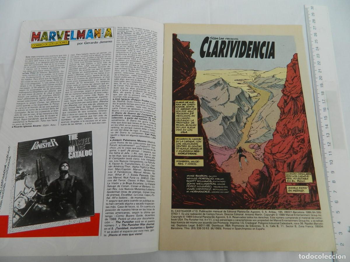 C&oacute;mics: EL CASTIGADOR N&ordm;13- FORUM - MARVEL 1988 - Foto 3