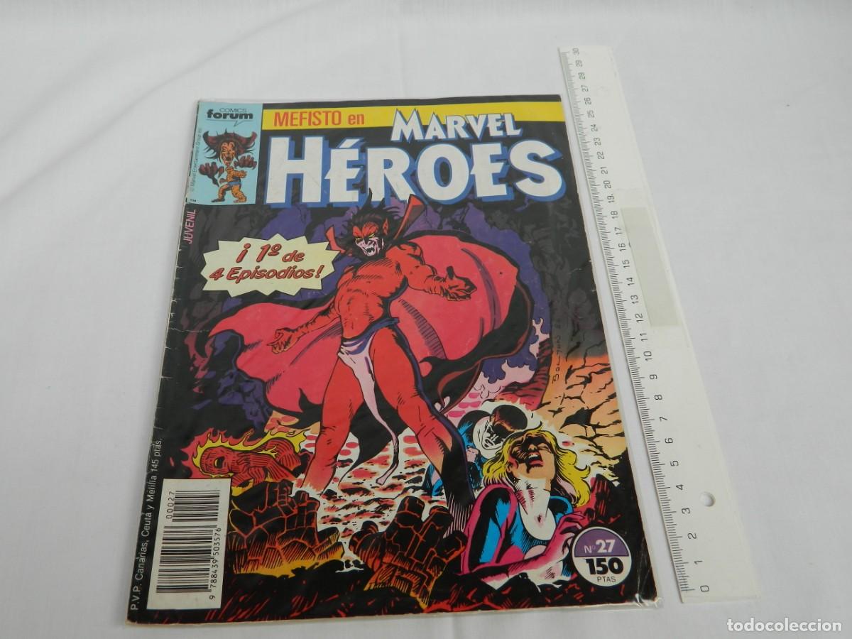 Comics: MARVEL H&Eacute;ROES N&ordm;27- FORUM - MARVEL 1988