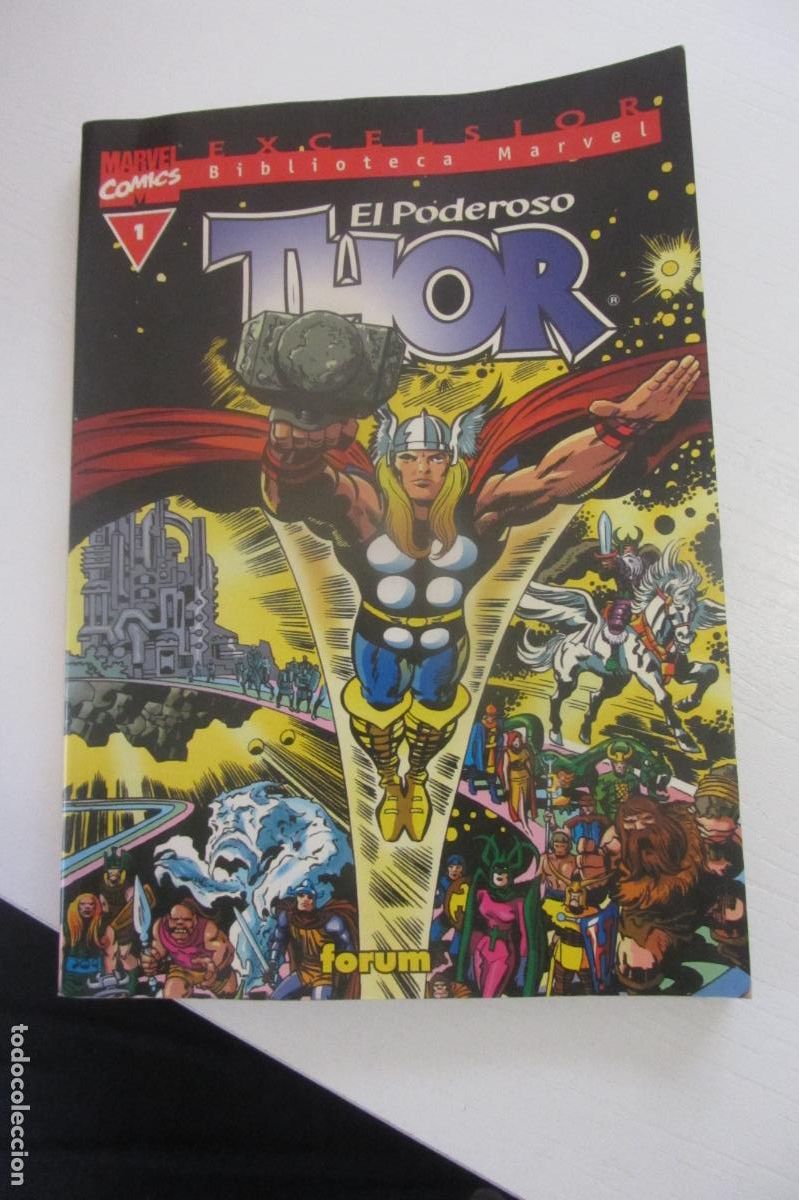 C&oacute;mics: BIBLIOTECA MARVEL - EL PODEROSO THOR - N&ordm; 1 - FORUM arx344 - Foto 1