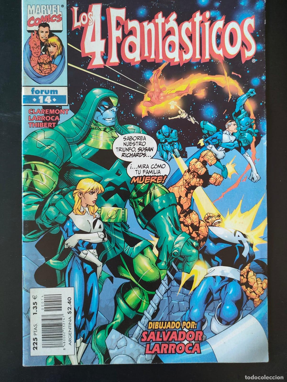 C&oacute;mics: LOS 4 FANTASTICOS VOL 3 NUMERO 14