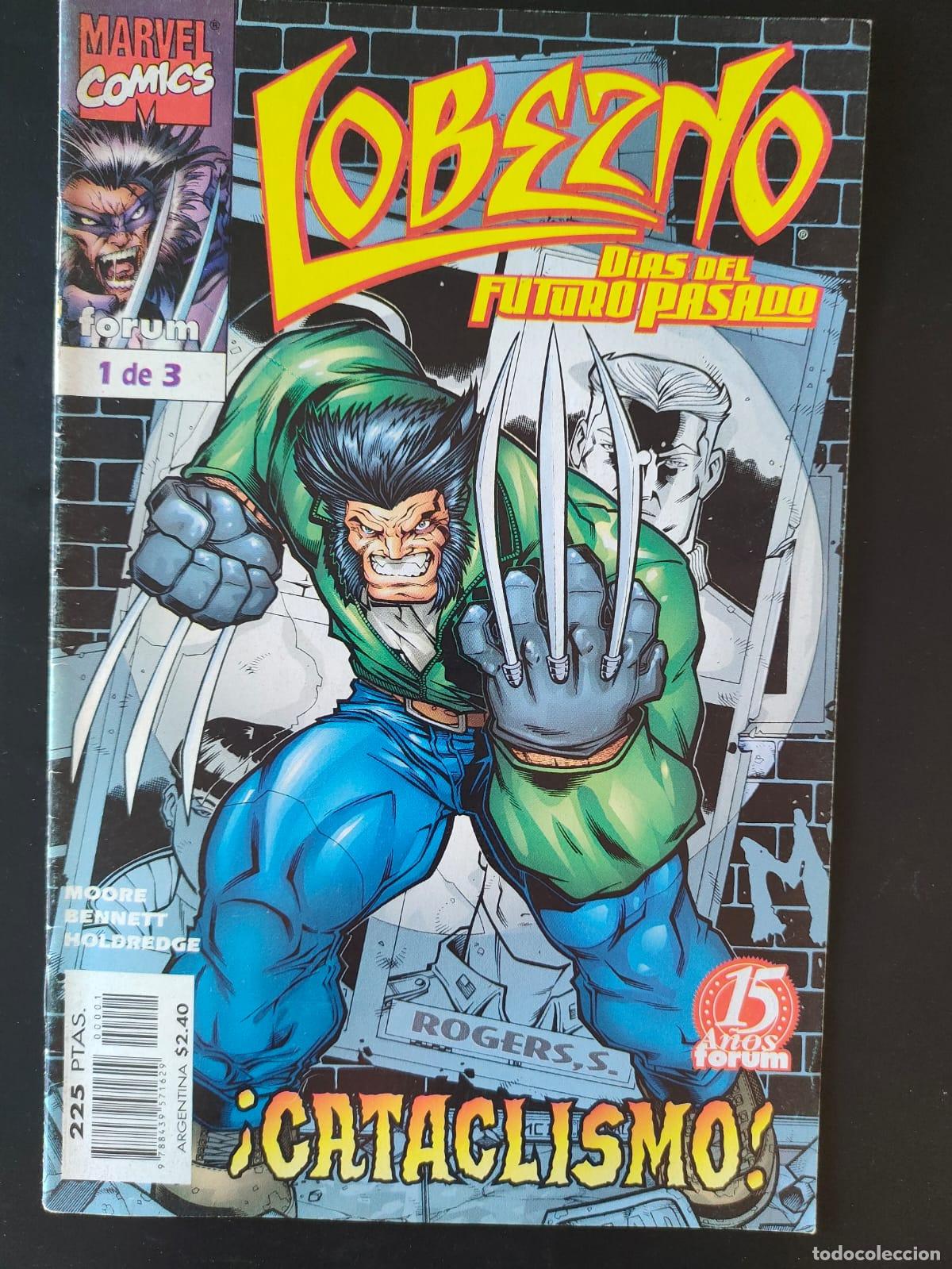 Comics: LOBEZNO DIAS DEL FUTURO PASADO NUMERO 1 DE 3