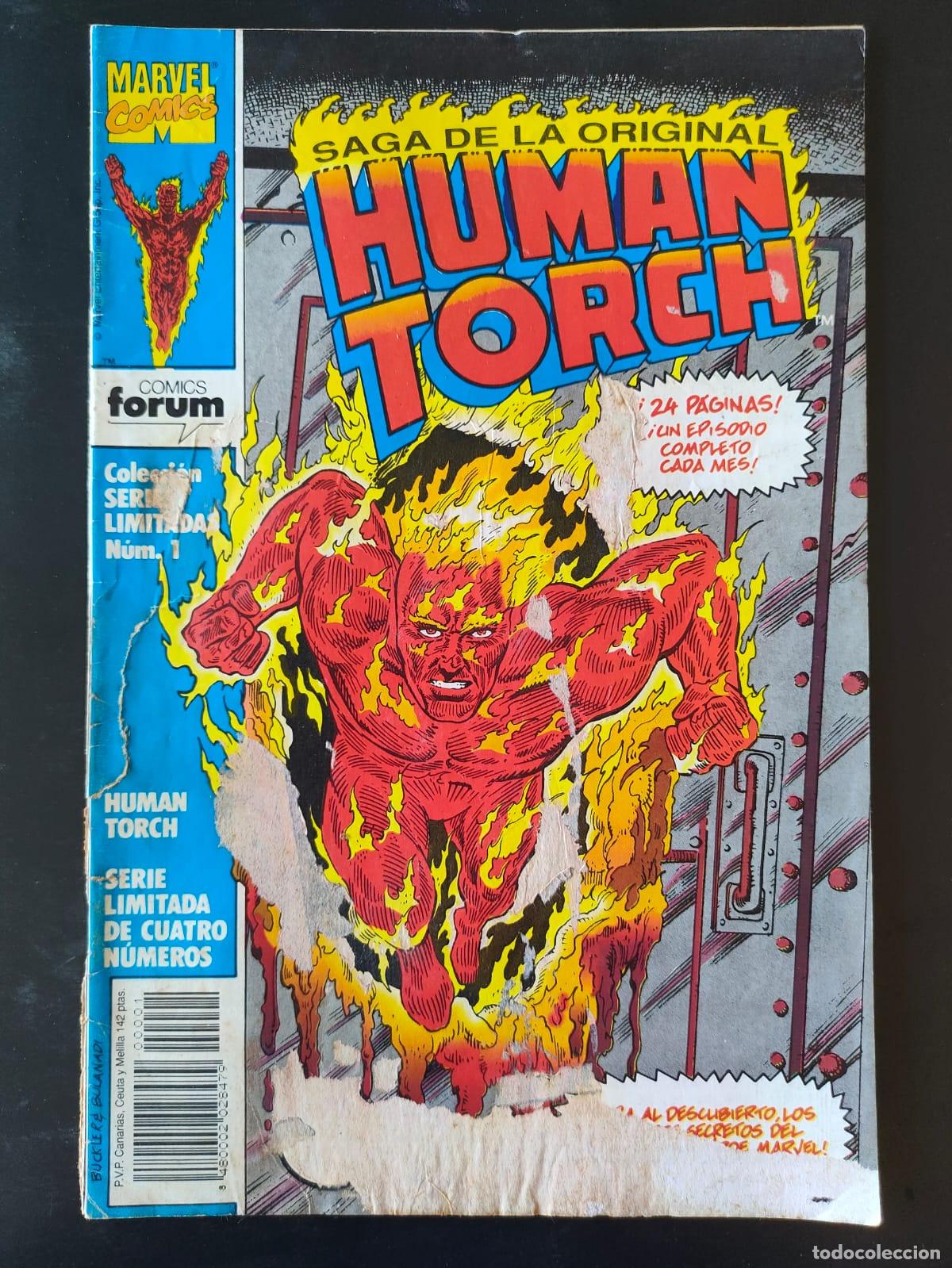C&oacute;mics: SAGA DE LA ORIGINAL DE HUMAN TORCH NUMERO 1 - Foto 1