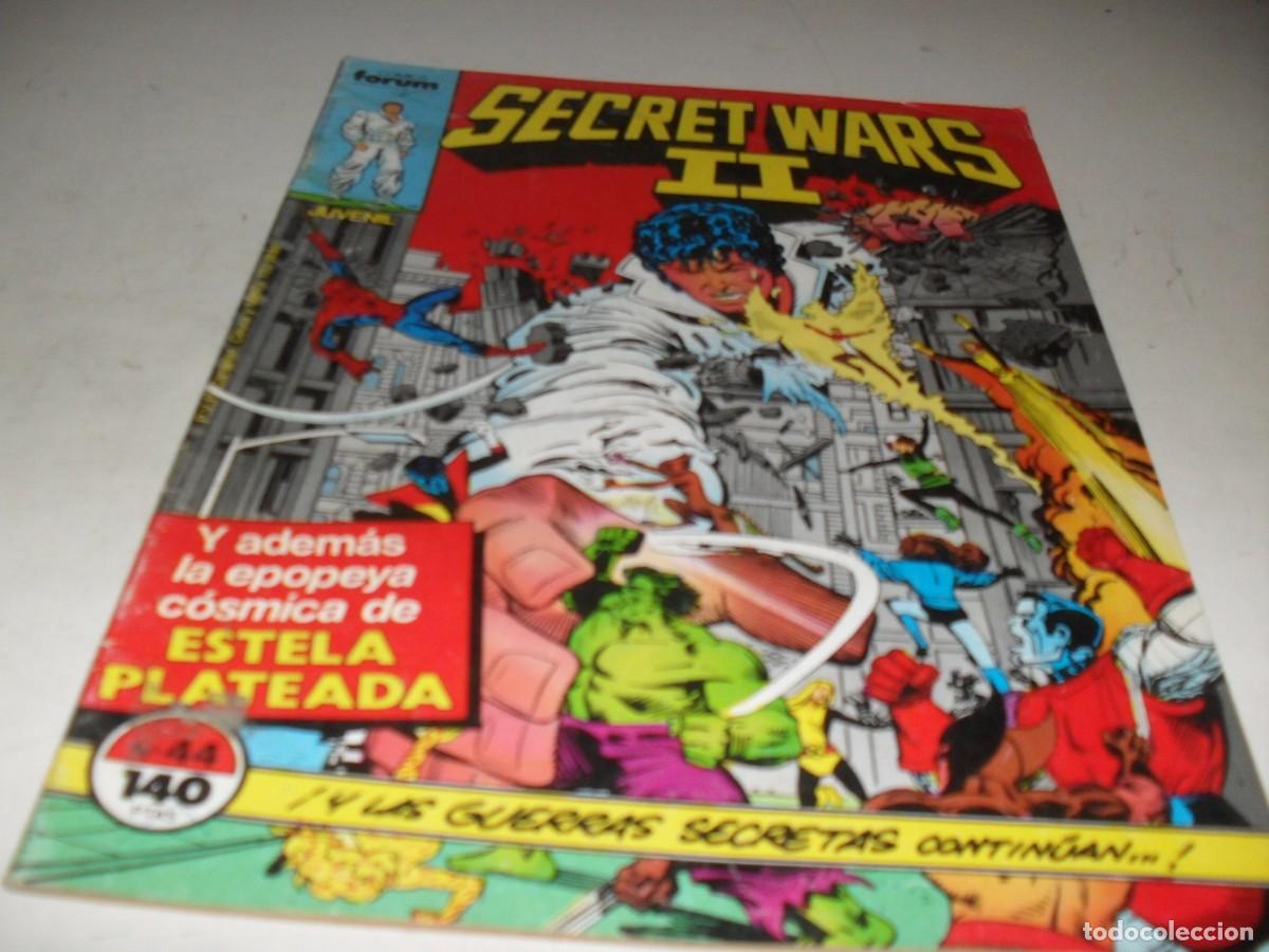 Comics: SECRET WARS N&ordm; 44,Y LAS GUERRAS SECRETAS CONTINUAN&iexcl;&iexcl;,CON ESTELA PLATEADA,DE 50.FORUM,1984