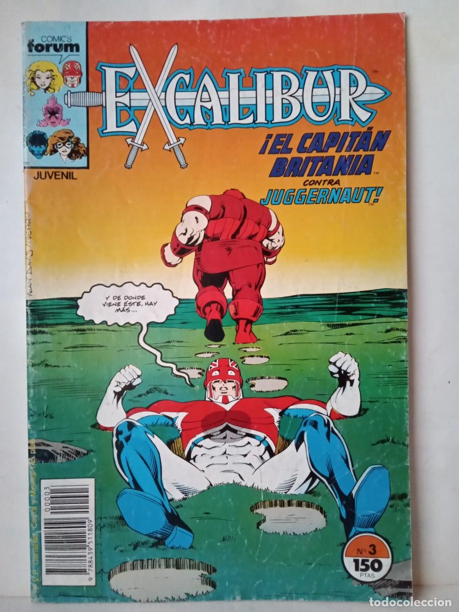 Comics: EXCALIBUR N&ordm; 3 FORUM-A&Ntilde;O 1989