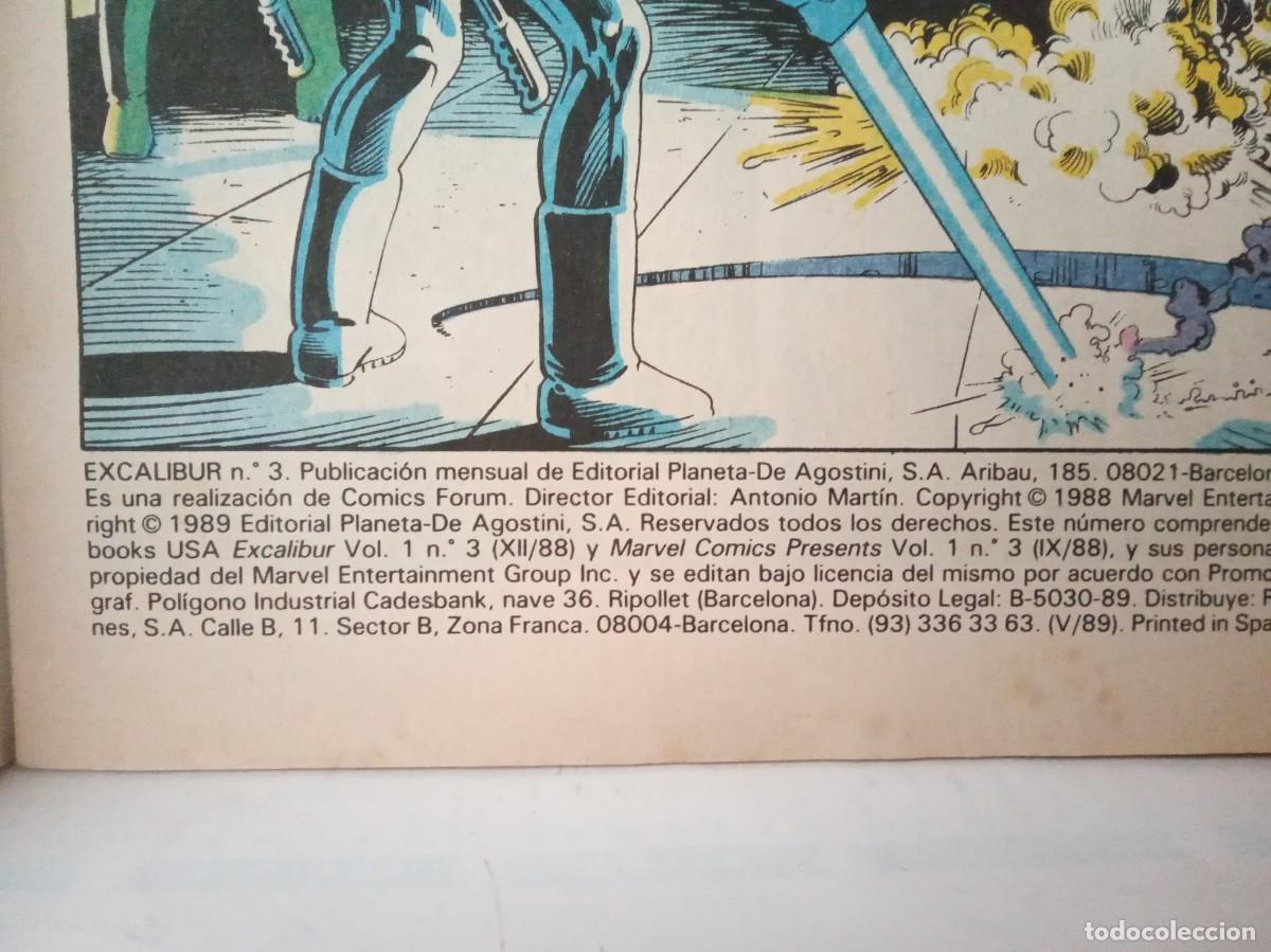 C&oacute;mics: EXCALIBUR N&ordm; 3 FORUM-A&Ntilde;O 1989 - Foto 3