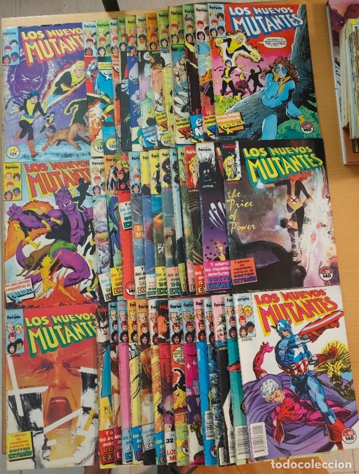 Comics: LOS NUEVOS MUTANTES VOL 1, 1 A 41. LOTE FORUM.
