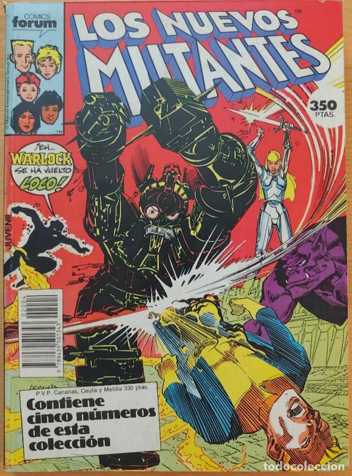 Comics: LOS NUEVOS MUTANTES VOL 1 31 A 35 RETAPADO. FORUM